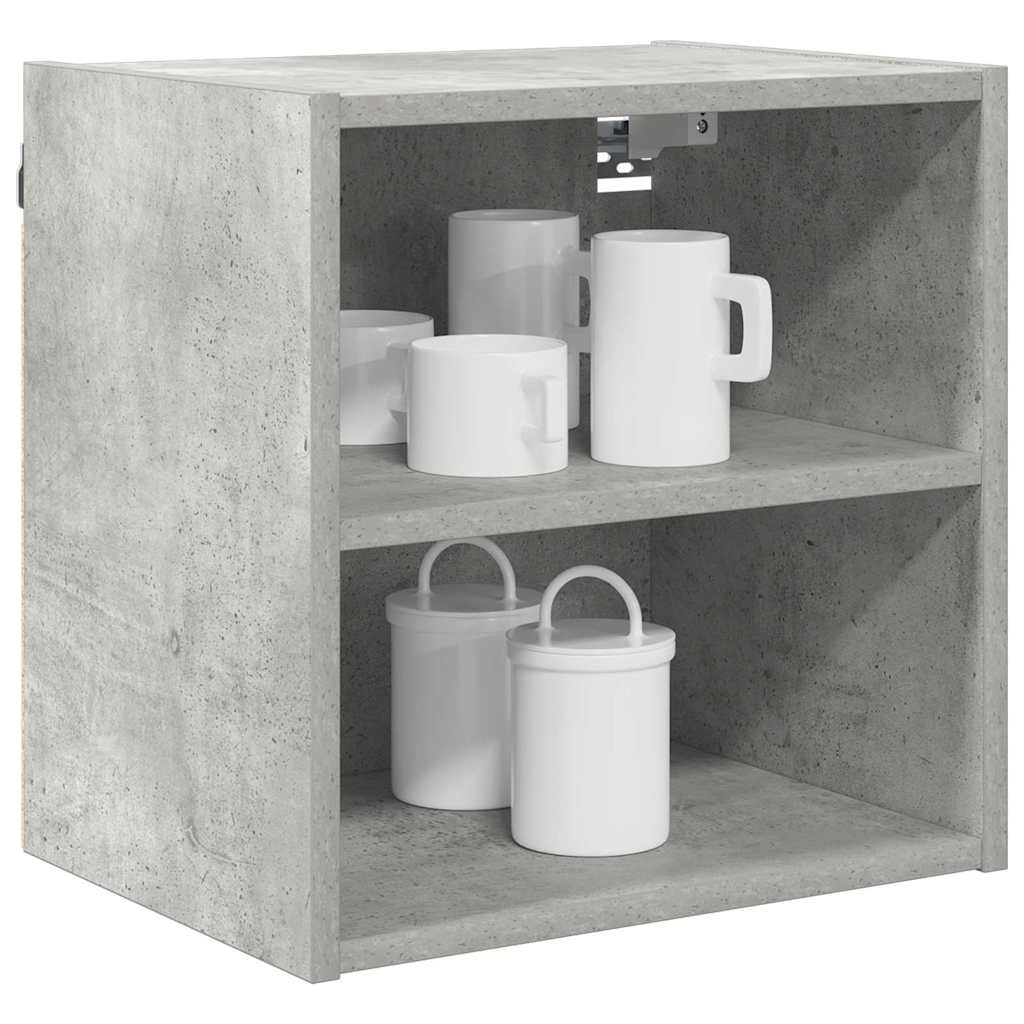 Hanging Cabinet with Shelf Riga Concrete Grey 40 x 29.5 x 40 cm